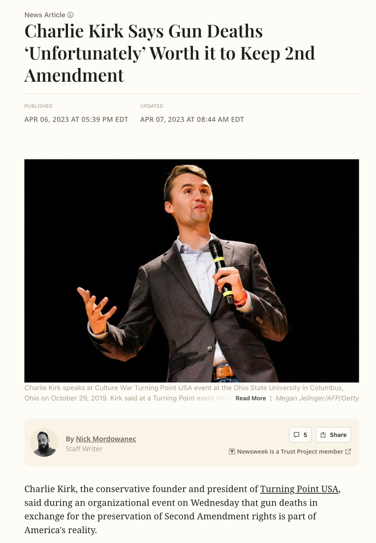 美国政治暴力再升级，保守派明星查理·柯克中枪身亡- 辟谣吧